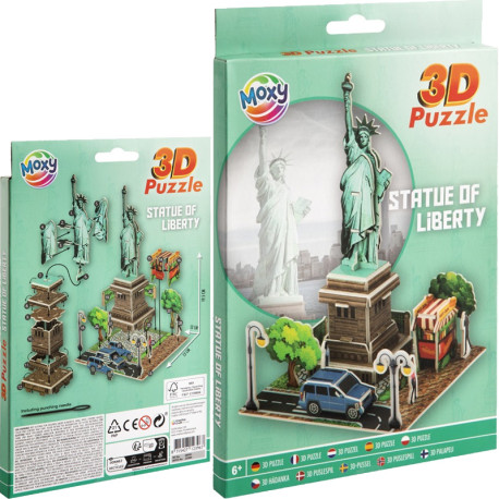 3D Foam Puzzle Statue of Liberty, Creative Craft