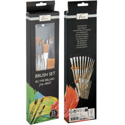 Brush Set 35pcs., Nassau Fine Art