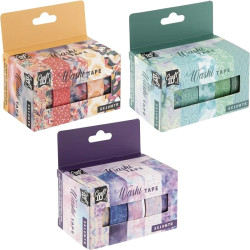 Washi Tape 1.5cmx10m 5pcs., Creative Craft