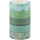 Washi Tape 1.5cmx10m 5pcs., Creative Craft