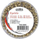 Kniedes ⌀4.8x4.6mm 250gab., Osiris