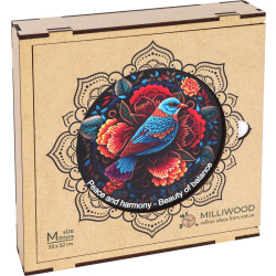 Wooden Puzzle Peace and Harmony – Beauty of Balance 206pcs., Milliwood