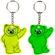 Keychain Reflector Bear, Starpak