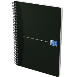 Oxford Smart Black Notebook, A5, squared