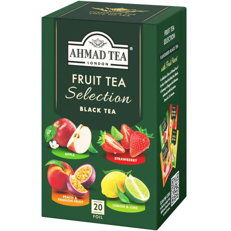 Flavoured Blak Tea Fruit Selection 20pcs., Ahmad Tea