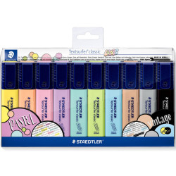 Teksta marķieru komplekts Textsurfer Classic Pastel & Vintage 364CWP10, Staedtler