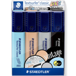 Teksta marķieru komplekts Textsurfer Classic Vintage 364CWP4, Staedtler