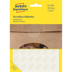 Līmlentes aplīši ⌀18mm 720gab., Avery Zweckform
