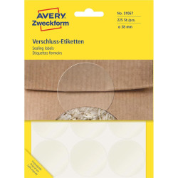 Līmlentes aplīši ⌀38mm 225gab., Avery Zweckform