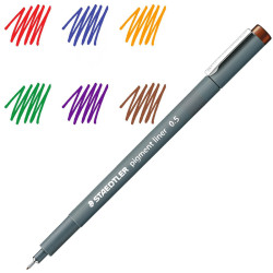 Pigment Liner 308 Coloured, Staedtler