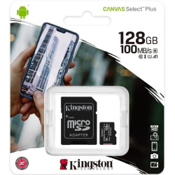 Atmiņas karte Kingston SDXC 128GB Class 10 UHS-I