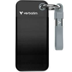 Ārējais cietais disks Pocket SSD 1TB, Verbatim