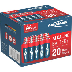 Alkaline Battery AA / LR6 1.5V 20 pcs. box, Ansmann