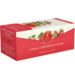 Flavoured Fruit Tea Garden Strawberry Rhubarb, Julius Meinl