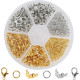 Jewelry Making Findings Kit 500pcs Silver & Gold, DP Craft