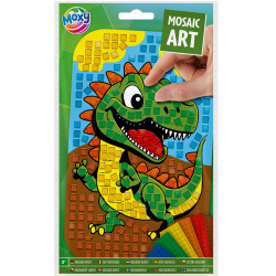 Mosaic Art Dino A5, Creative Craft Group
