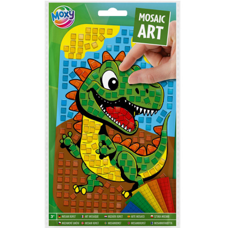 Mosaic Art Dino A5, Creative Craft Group