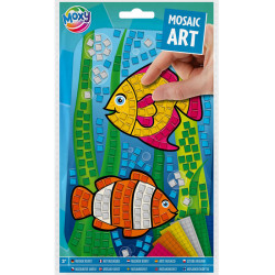 Mosaic Art Fishes A5, Creative Craft Group