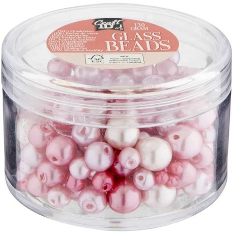 Stikla pērlītes 130g, Creative Craft Group