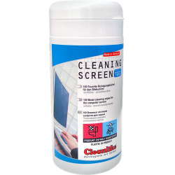 Mitrās salvetes ekrānu tīrīšanai 100gab., Cleanlike