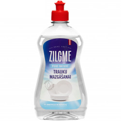 Dishwasher Liquid Zilgme Pure Nature 450ml, Spodrība