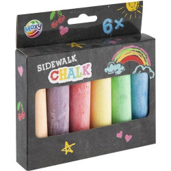 Sidewalk Chalk 6pcs., Creative Craft