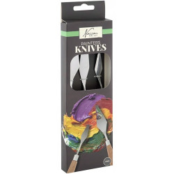 Painters knives 3pcs., Nassau Fine Art