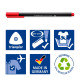 Triplus® Fineliner 334PC20-9, Staedtler