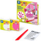 Fimo® Kids Funny Scrunchy Unicorn 2x42g, Staedtler