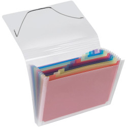 Expanding File A4 with 12 Compartments, Veloflex