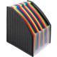 Expanding Magazine Holder A4 6–56cm Colorful Compartments, Veloflex