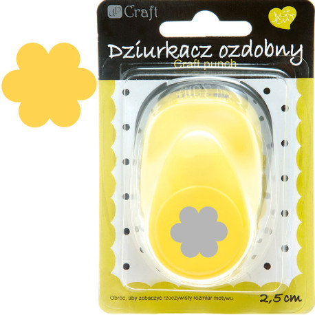 Motif Punch Flower 2.5cm, DP Craft
