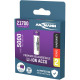 Lādējama (USB-Type C) Li-Ion baterija 21700 3.6V 5000mAh, Ansmann
