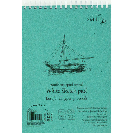 Sketch Pad A5 90g/m², Smiltainis