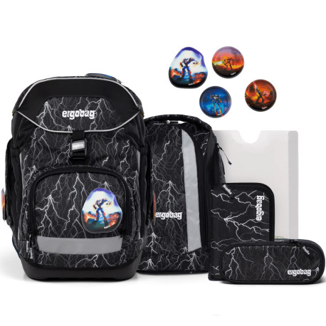 Mugursoma ar piederumiem Ergobag Pack Super ReflectBear, Ergobag