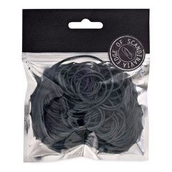 Naudas gumijas 50g melnas asorti, BNT Scandinavia