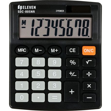 Calculator SDC-805NR, Eleven