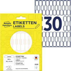 Price Labels 49x10mm, Avery Zweckform