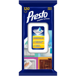 Wet Wipes Presto Clean Universal 120pcs.