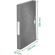 Mape ar gumiju WOW Box A4, Leitz