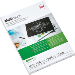 Matēta laminēšanas plēve A4 75mic 100gab., GBC