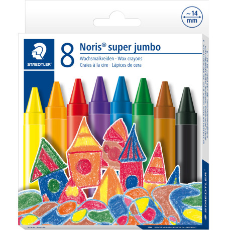 Vaska krītiņi Super Jumbo Noris Club 226, Staedtler