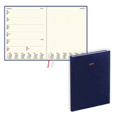 Fortune, mākslīgās ādas vāki ar faktūru, Balts