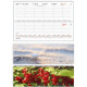 Desk Calendar Credo Spring/Summer, Balts