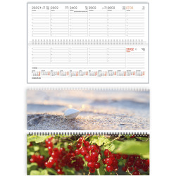 Desk Calendar Credo Spring/Summer, Balts