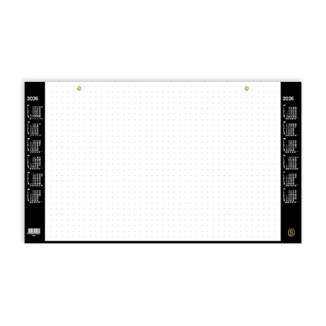 Galda kalendārs Medeo Dotted A2, Balts
