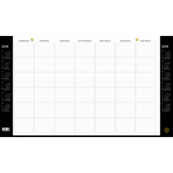 Galda kalendārs Medeo Monthly A2, Balts