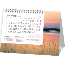 Desk Calendar Tent Sea, Balts