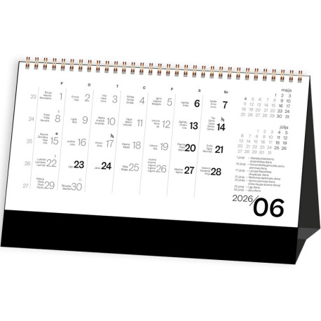 Desk Calendar Focus Art