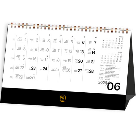 Desk Calendar Focus Art B